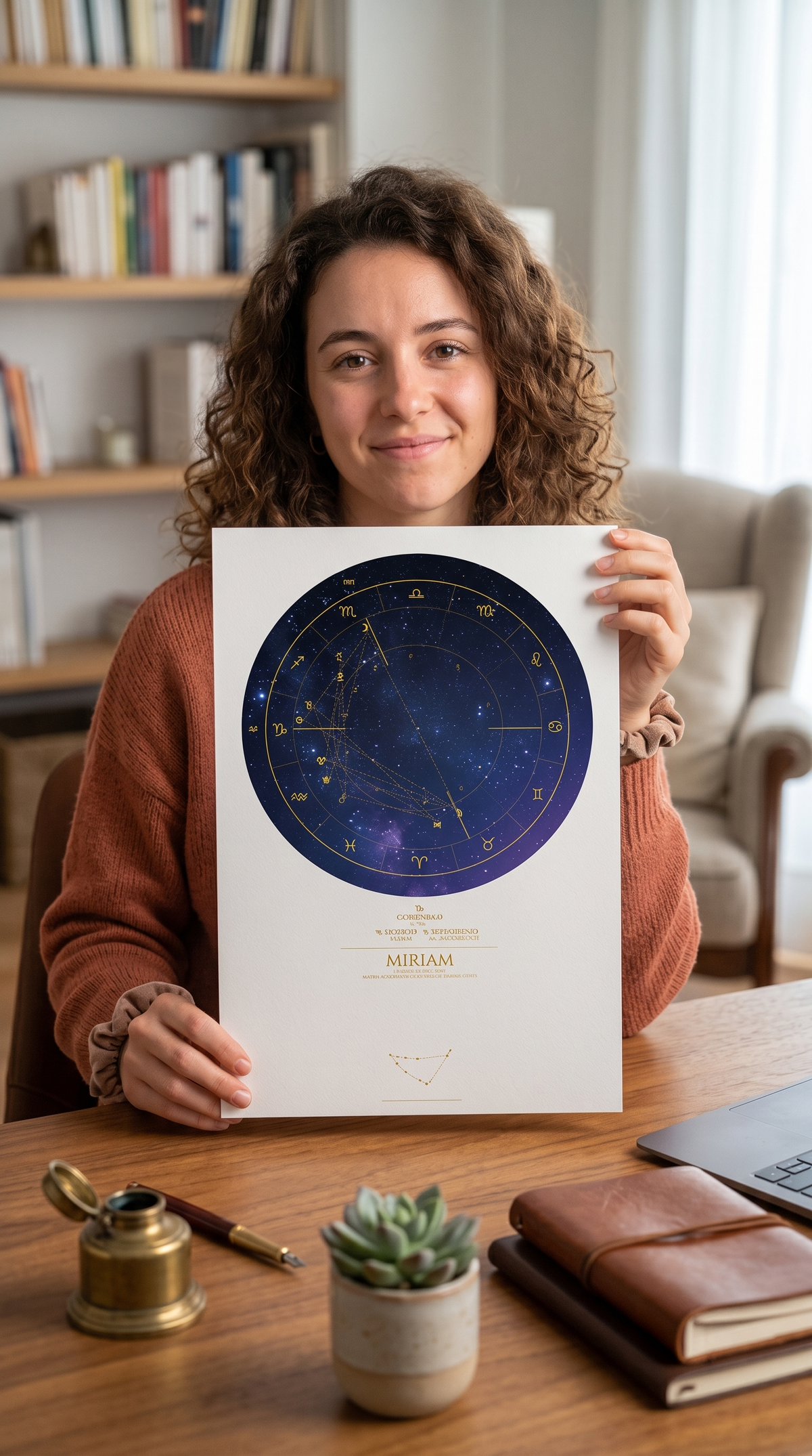 carta astral - carta natal miriam